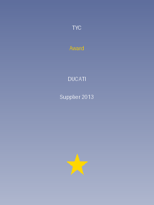 DUCATI Supplier's Award 2013