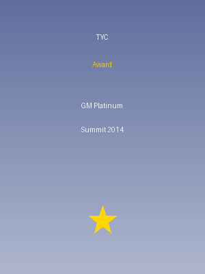 GM Platinum Supplier Summit 2014